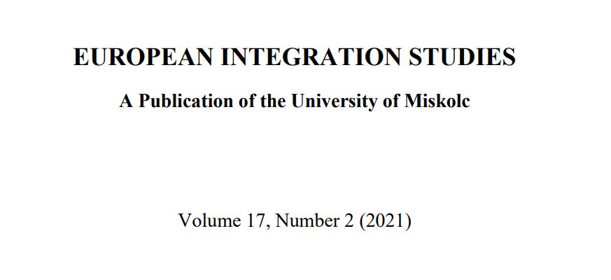 					View Vol. 17 No. 2 (2021): European Integration Studies
				