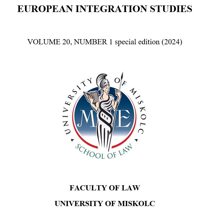 					View Vol. 20 No. 1 (spec. edition) (2024): European Integration Studies
				